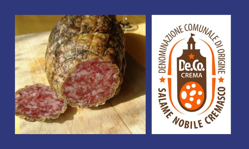 Salame NObile De.Co. prodotto tipico di Crema