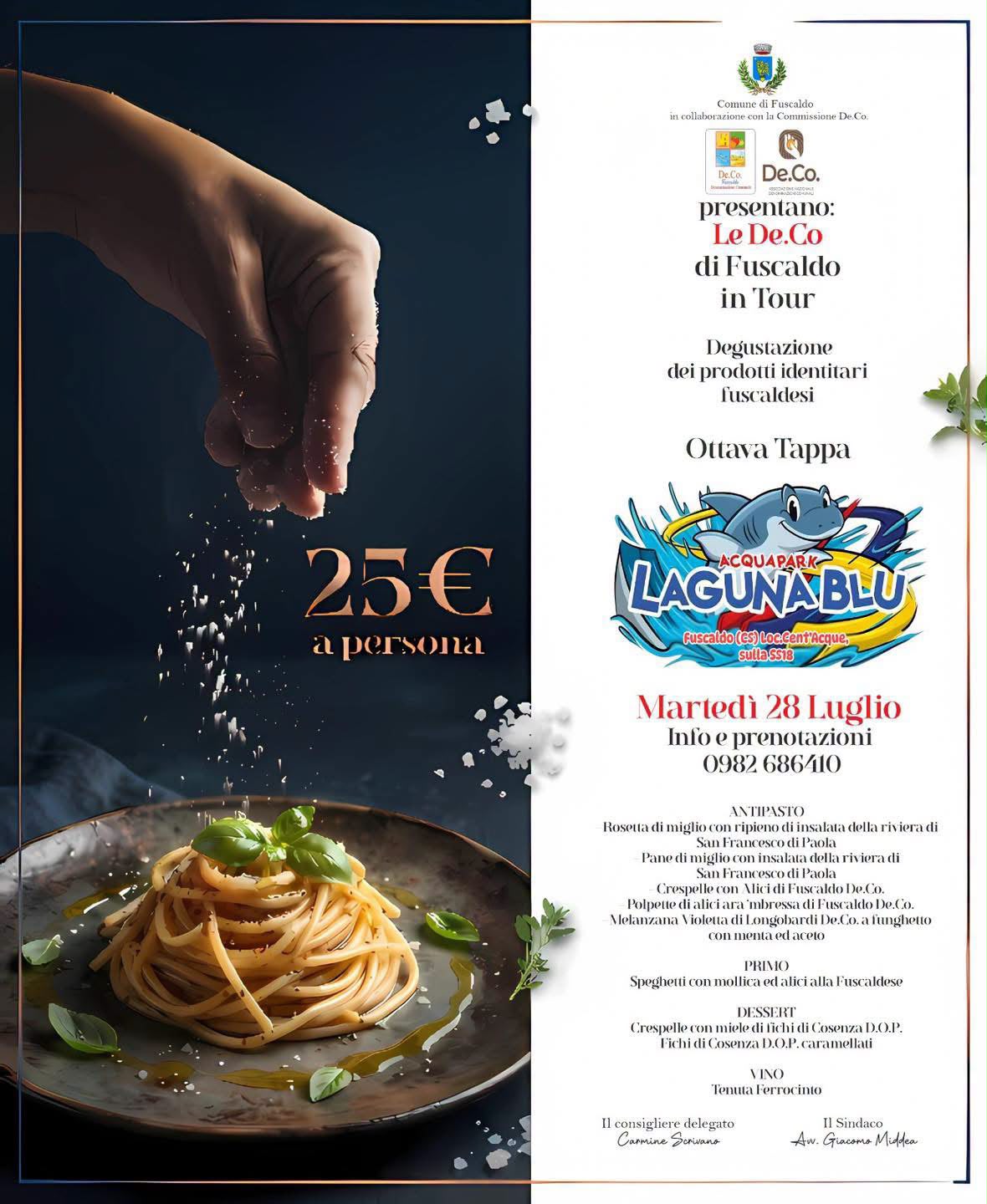 Locandina dell'evento.