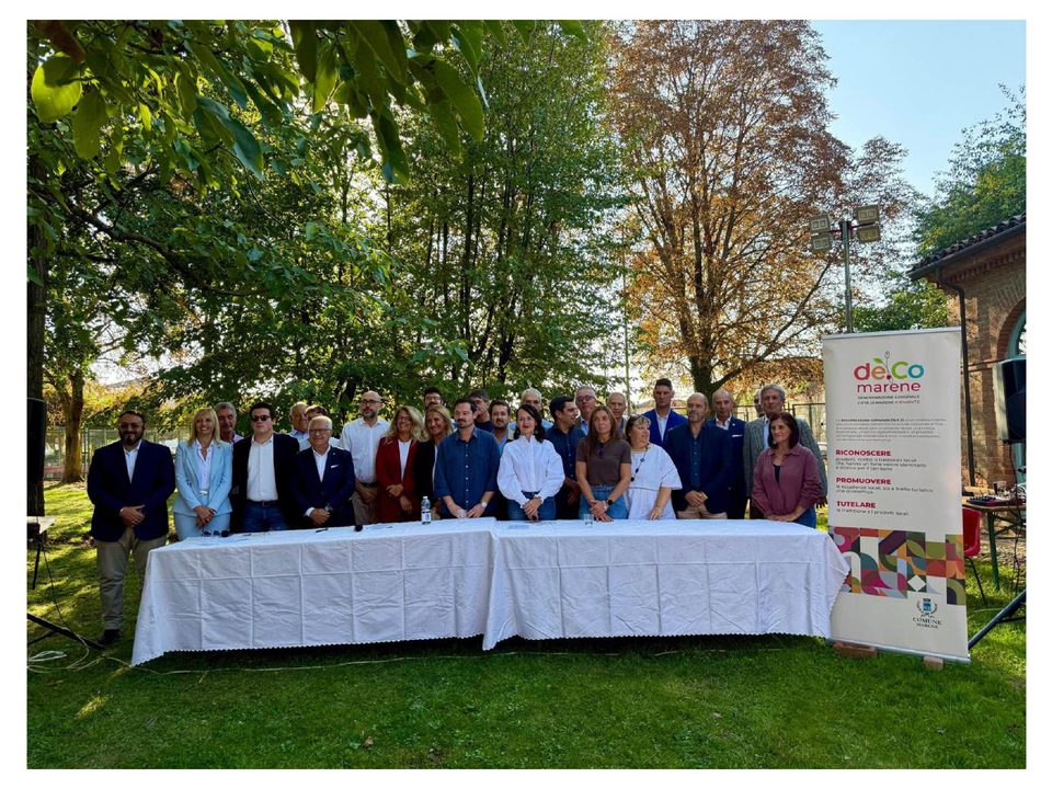 Foto con tutti i protagonisti della giornata